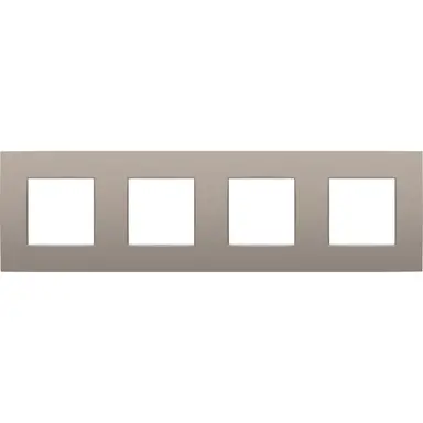 Niko 134-76400 afdekraam 4-voudig Intense bronze coated