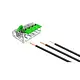 Conex CH 1405 lasklem universeel met hendel 5-voudig 0.2 - 4.0 mm² 25 stuks