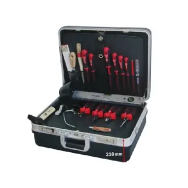 Haupa 220274 kunststof gereedschapskoffer 21-delig