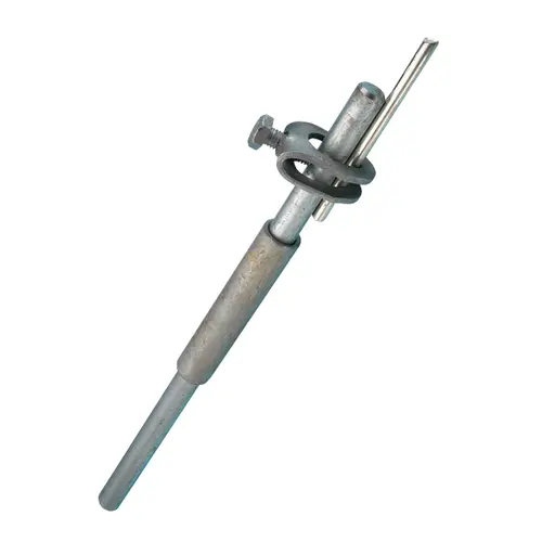 JMV 200057 koppelstuk aardpen 12 mm verzinkt staal