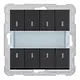 PEHA KNX BT 8.193 knx busdrukknop 8-voudig nova