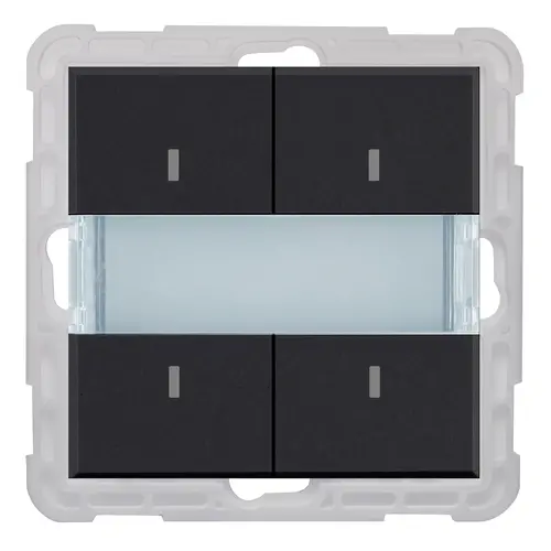 PEHA KNX BUSTASTER 4 FACH knx bus drukknop 4-voudig nova
