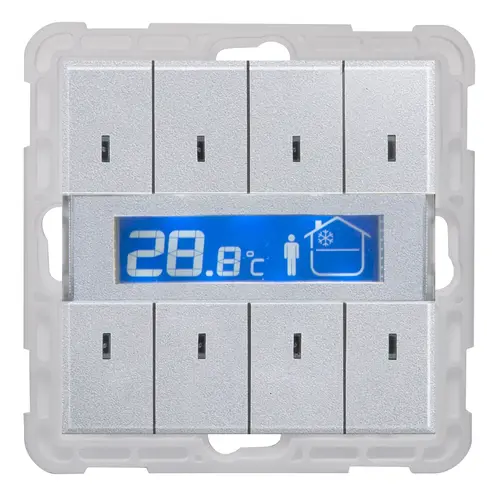 PEHA KNX BT TEMP.702 knx thermostaat nova aluminium