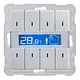 PEHA KNX BT TEMP.702 knx thermostaat nova aluminium