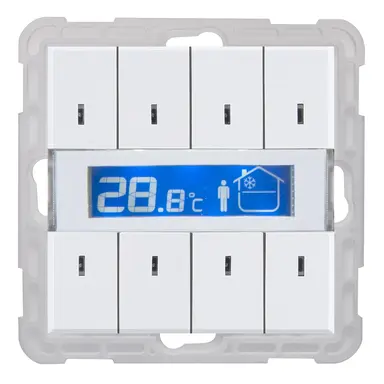 PEHA KNX BT TEMP.022 knx thermostaat nova levend wit