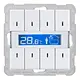 PEHA KNX BT TEMP.022 knx thermostaat nova levend wit