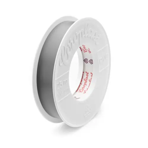 Coroplast CRP 25X19 GS tape 19 mm x 25 meter 0.15 mm dik serie 302 grijs