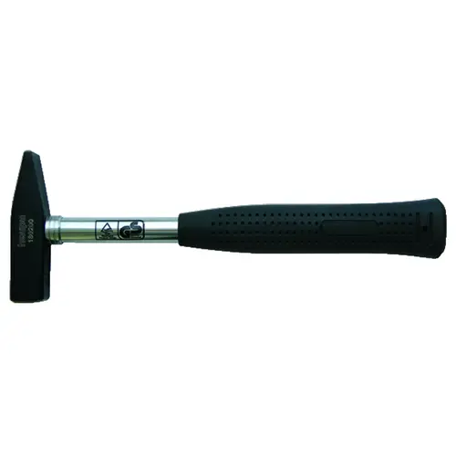 Haupa 180202 bankhamer metaal met rubberen handvat 500 gram