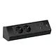 Bachmann 932.102 Casia 2 hoekstopcontact 2x RA wcd + 1x USB A en 1x USB C poort zwart
