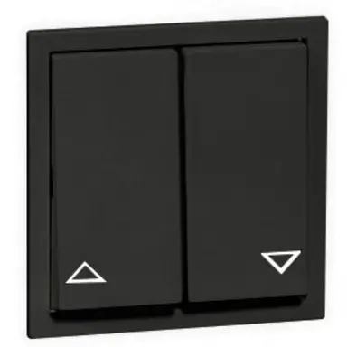 PEHA 20.544.21 schakelwip 2-voudig jaloezie Aura antraciet