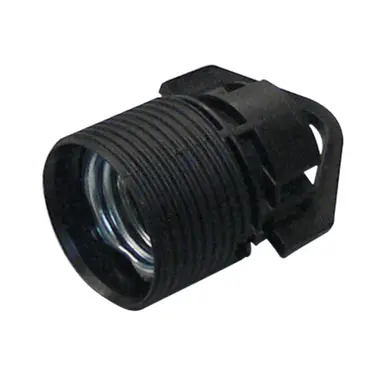 Corodex 22376301L fitting E27 tbv schroefrand met ophanghaak zwart