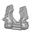 JSL 031 TRANSPARANT klembeugel nylon 16 - 22 mm transparant