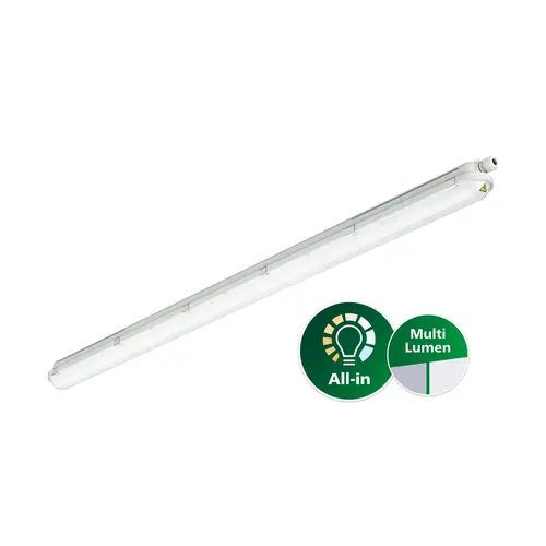 Philips 8720169500204 CoreLine waterdicht TL-armatuur LED 25/43W 3700/6000 lumen 150 cm helder IP65