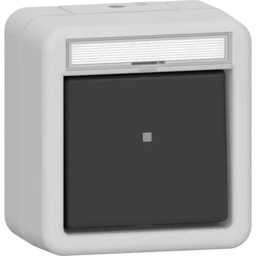 Gira 315631 drukcontact wisselcontact 1-polig compleet opbouw IP66