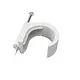 JMV SP 16 19 FLEX TR spijkerclip tbv flexibele buis 16 - 20 mm transparant 100 stuks