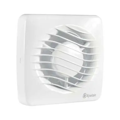 Xpelair DX100T 99 mm muurventilator met timer 76m³ 230V 15W