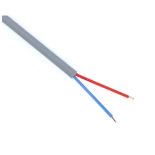 Dynamic YR DCA 2X0.8 GS signaalkabel 2 x 0.8 grijs rol 100 meter