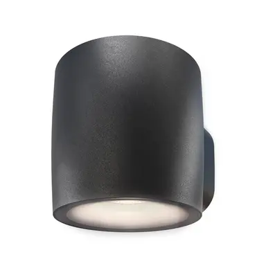 Plejd OUT-01-B opbouw LED wandlamp IP45 zwart