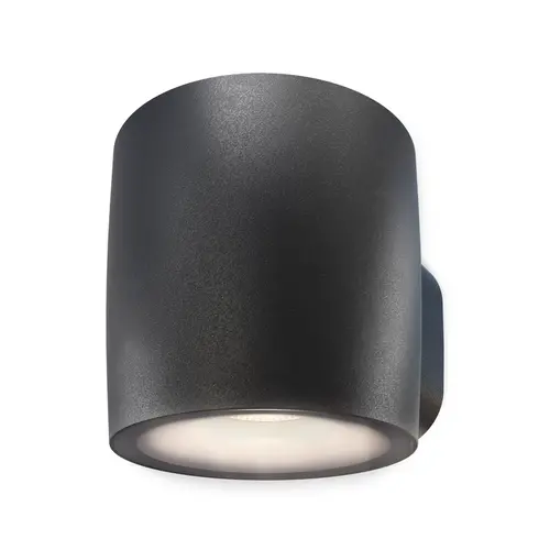 Plejd OUT-01-B opbouw LED wandlamp IP45 zwart