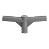 Opple 705098005500 opzetstuk lichtmast 69mm diepte 488mm 2-armig