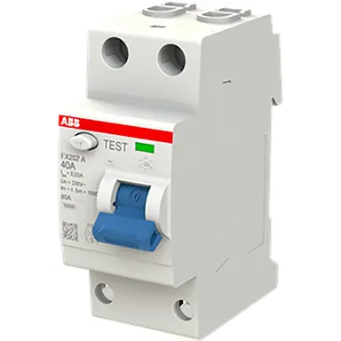ABB FX202 A-40A/0.03 aardlekschakelaar 40A 2-polig 30ma Klasse-A