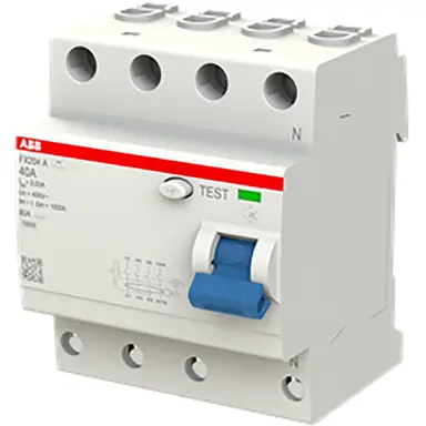 ABB FX204 A-40A/0.03 aardlekschakelaar 40A 4-polig 30ma Klasse-A