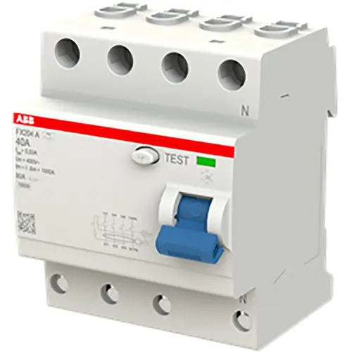 ABB FX204 A-40A/0.03 aardlekschakelaar 40A 4-polig 30ma Klasse-A