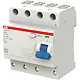 ABB FX204 A-40A/0.03 aardlekschakelaar 40A 4-polig 30ma Klasse-A