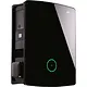 ABL eMobility 100000002 eM4 Twin wallbox 22kW 32A 3-fase laadpaal met interne aardlekschakelaar en 2x type 2 laadstopcontacten IP55 zwart