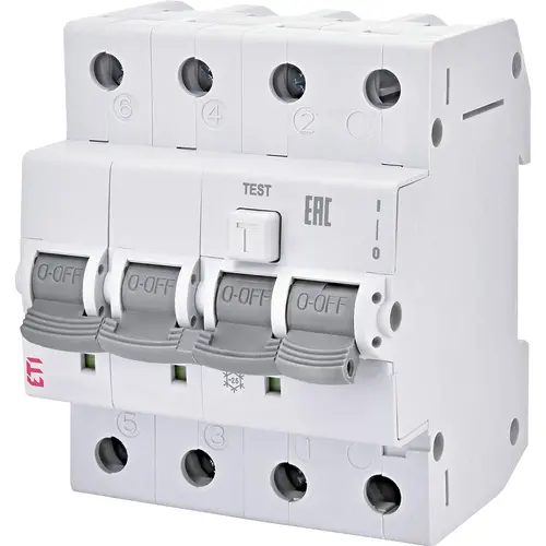 ETI 431001183 aardlekautomaat C16 300mA 3-polig met nul