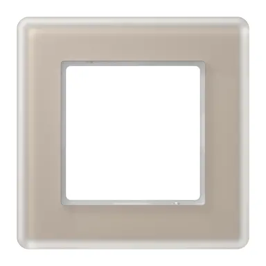 JUNG AV 581 GLM CH afdekraam 1-voudig A Viva champagne glas