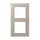 JUNG AV 582 GLM CH afdekraam 2-voudig A Viva champagne glas