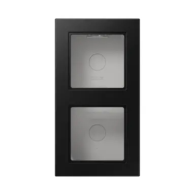 JUNG A 5582 BF A SWM opbouwbak 2-voudig A550 grafietzwart mat