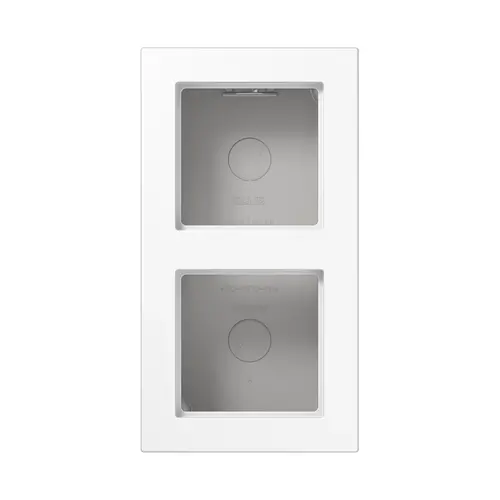 JUNG A 5582 BF A WW opbouwbak 2-voudig A550 alpine wit