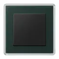 JUNG A Viva smaragdgroen mat glas