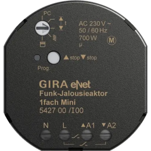Gira 542700 mini jaloezieactor 1-voudig eNet