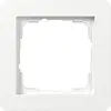 Gira 0211150 afdekraam 1-voudig E1 wit glans