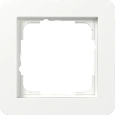Gira 0211151 afdekraam 1-voudig E1 wit mat