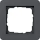 Gira 0211152 afdekraam 1-voudig E1 antraciet mat
