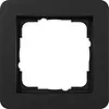 Gira 0211153 afdekraam 1-voudig E1 zwart mat