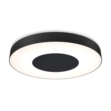 Plejd CCL-01-S-B plafondlamp LED met ingebouwde dimfunctie en bewegingssensor IP44 zwart