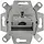 Rutenbeck 136104030 universele RJ45 data wandcontactdoos modular jack enkelvoudig inbouw CAT6A