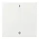 Gira 361503 schakelwip met opdruk 1/0 Systeem 55 wit glans