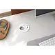 Bachmann 938.301 inbouwstopcontact rond 80mm met randaarde + USB-A/C en 2m snoer met RA-stekker wit