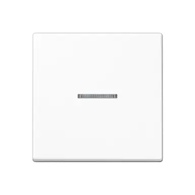 JUNG A 590 BF KO5 WW schakelwip met controlevenster A-range alpine wit