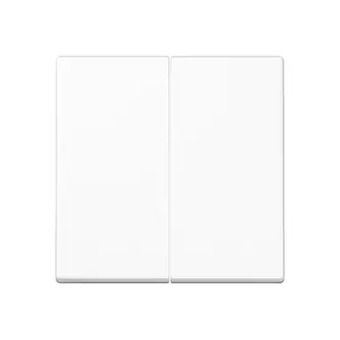 JUNG A 1702 BF WW dimmerknop 2-voudig serietastdimmer A-range alpine wit