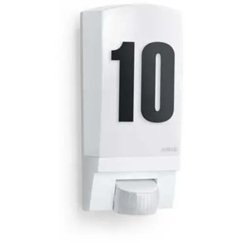 Steinel 650513 buitenlamp met PIR en lichtsensor IP44 wit