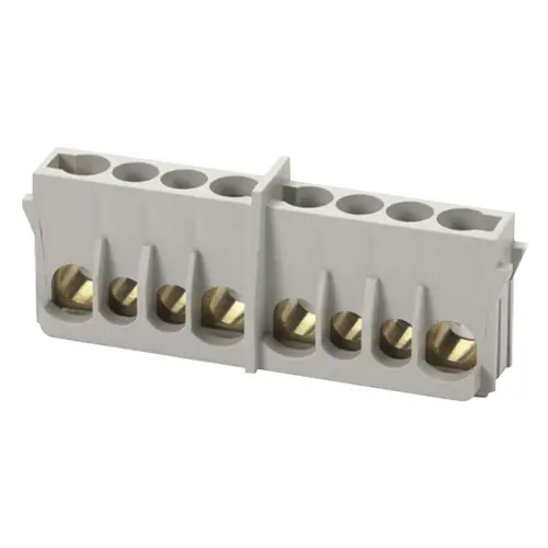 Eaton AANSLBLOK-4X16+4X10-VOEDING aansluitblok 2p geisol. schroe