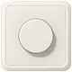 JUNG CD 5544.03 V LED draaidimmer compleet voor enkele montage 3 - 40 Watt CD500 creme