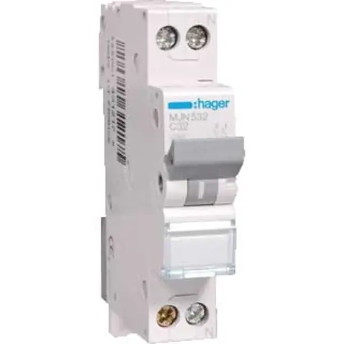 Hager MJN532 Installatieautomaat C-kar 1P 2